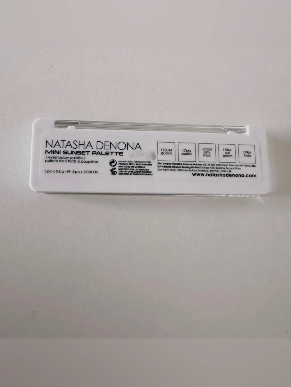 New Natasha Denona Mini Sunset Eyeshadow Palette